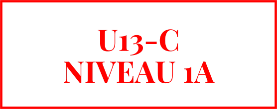 U13-C NIVEAU 1A
