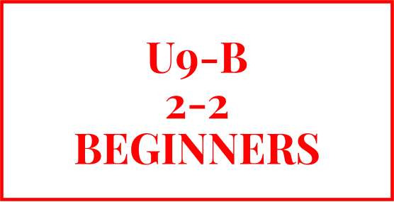 U9-B 2-2 BEGINNERS